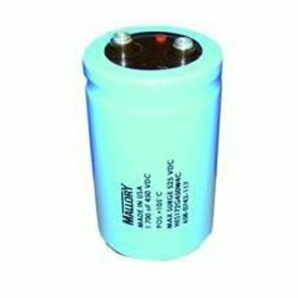 Mallory Aluminum Electrolytic Capacitors - Screw Terminal 300Uf 400V Case 1.75In X 3.12In HES301G400U3C